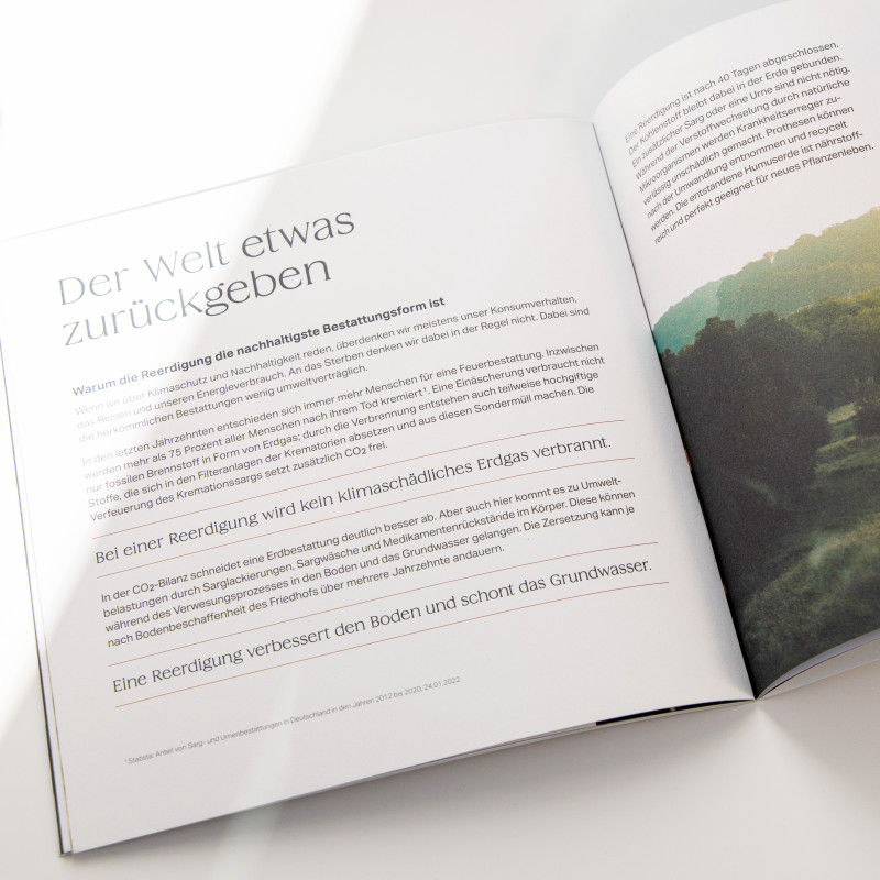 Infobroschüre Meine Entscheidung MEINE ERDE
