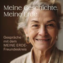 Podcast Cover »Meine Geschichte. Meine Erde.«