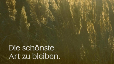 Flyer für Die schönste Art zu bleiben